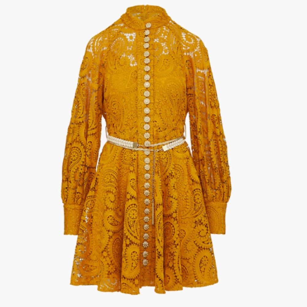 NWT Zimmermann Anneke Lace Mini Dress